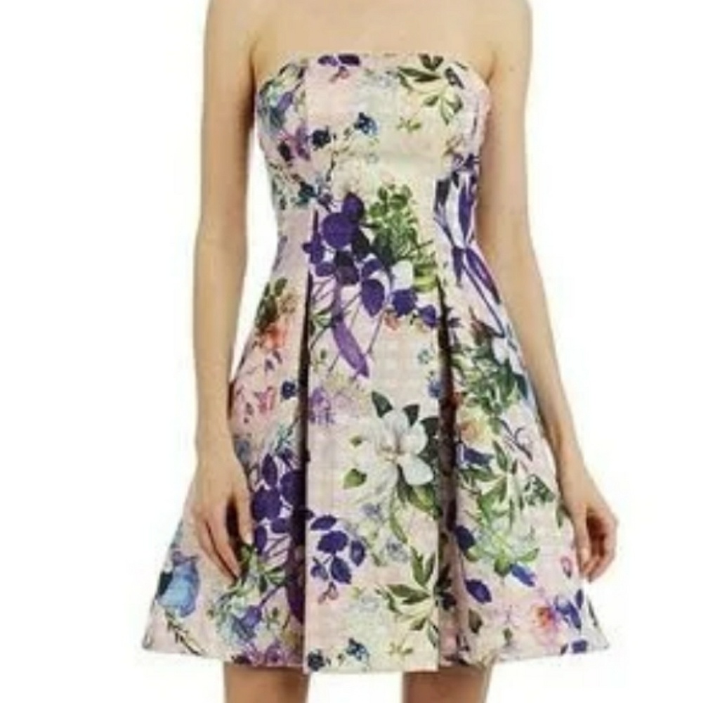NWT Nicole Miller Strapless Party/Cocktail Dress